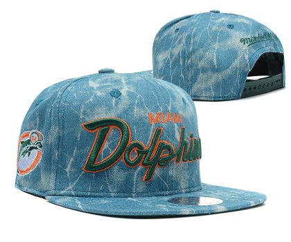 Miami Dolphins Snapback Hat SD 1s16